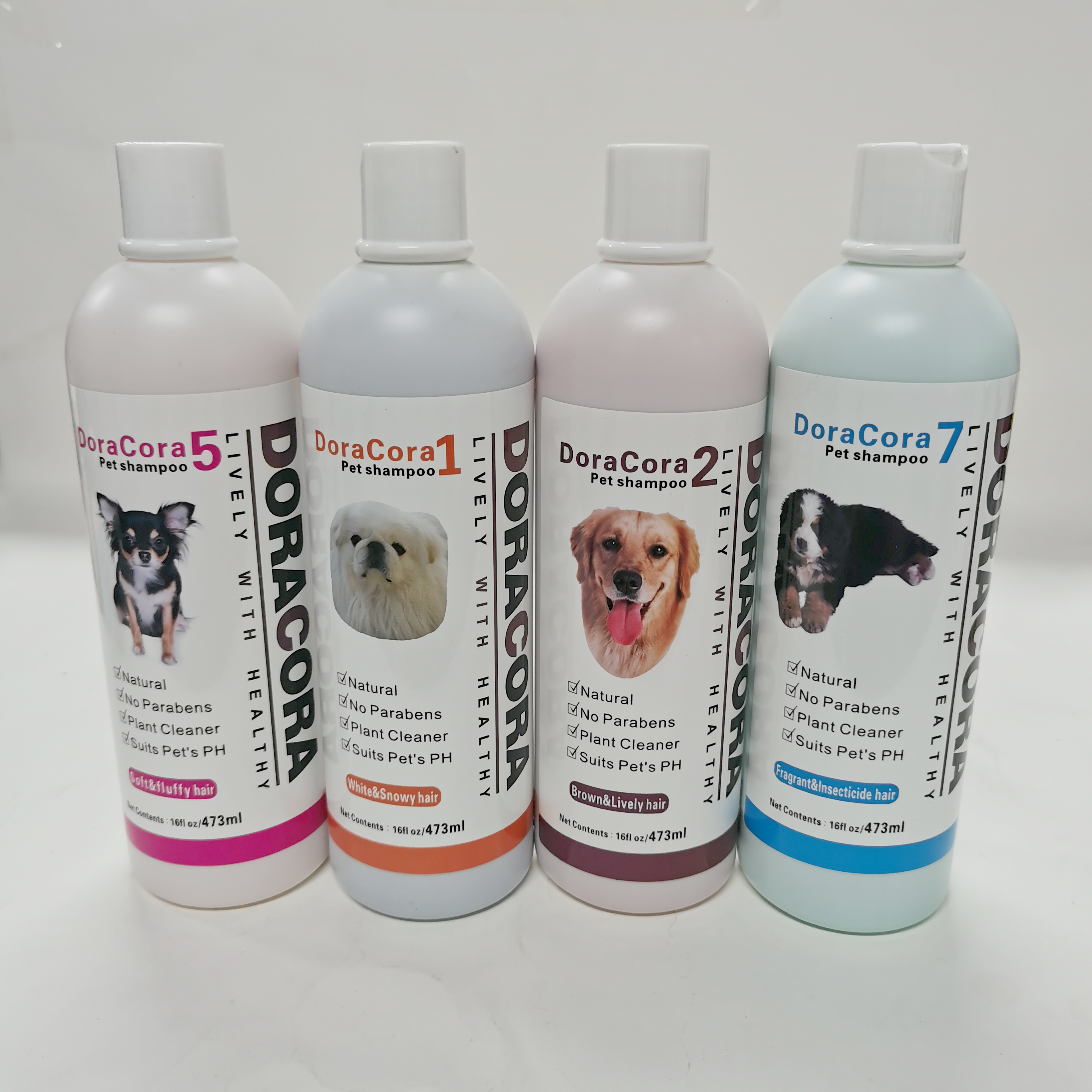 Private Label Pet Natural Dog Shampoo For Dogs 2 In 1 Shampoo