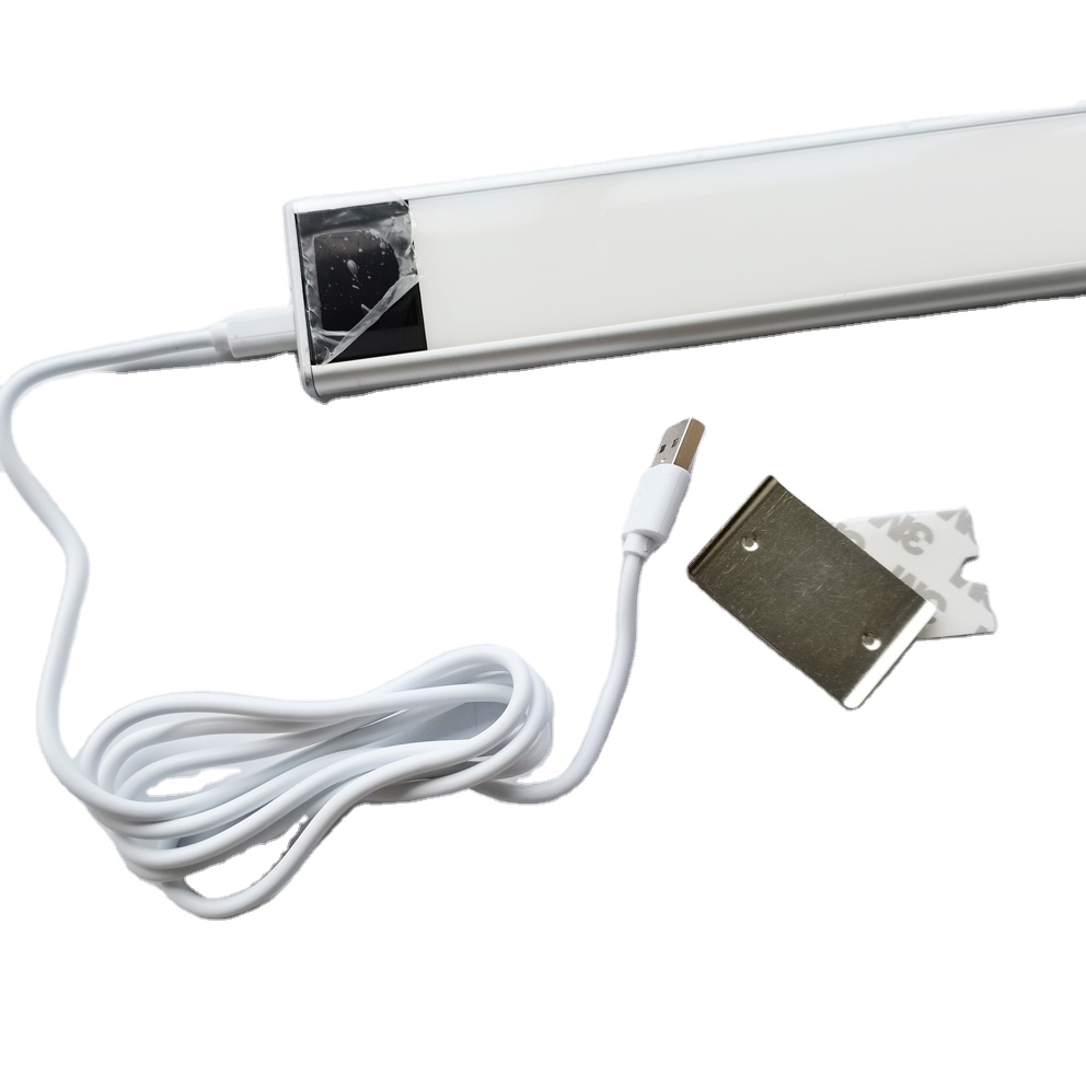 Дешевая usb интеллектуальная ручная Сенсорная лампа с настраиваемой длиной 3 вида цветного переключателя света по желанию 3000k 4000k 6000k