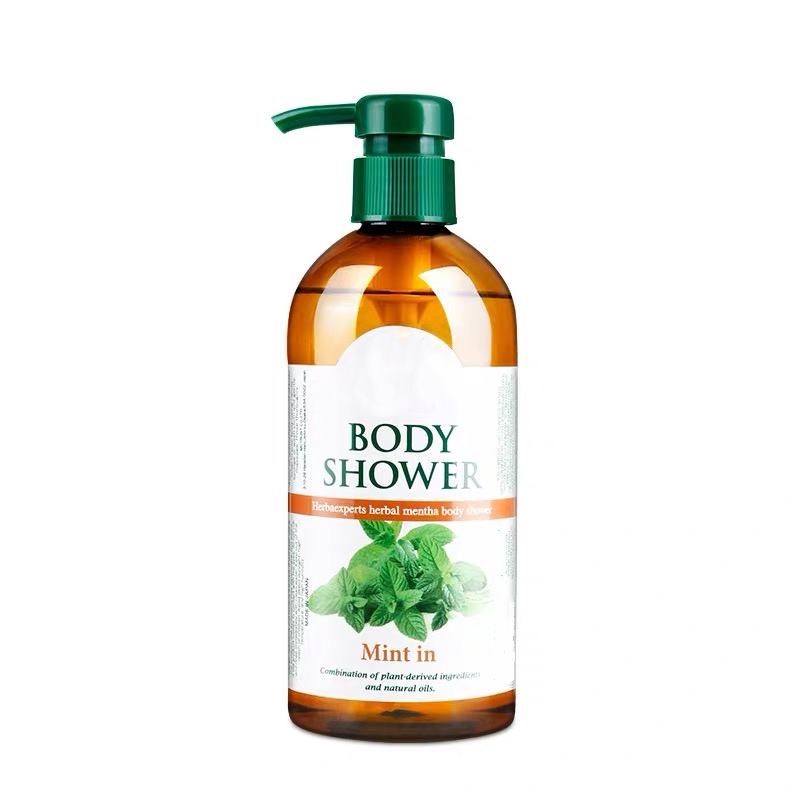 Private Natural Mint Oil Refreshing Organic Body Shower