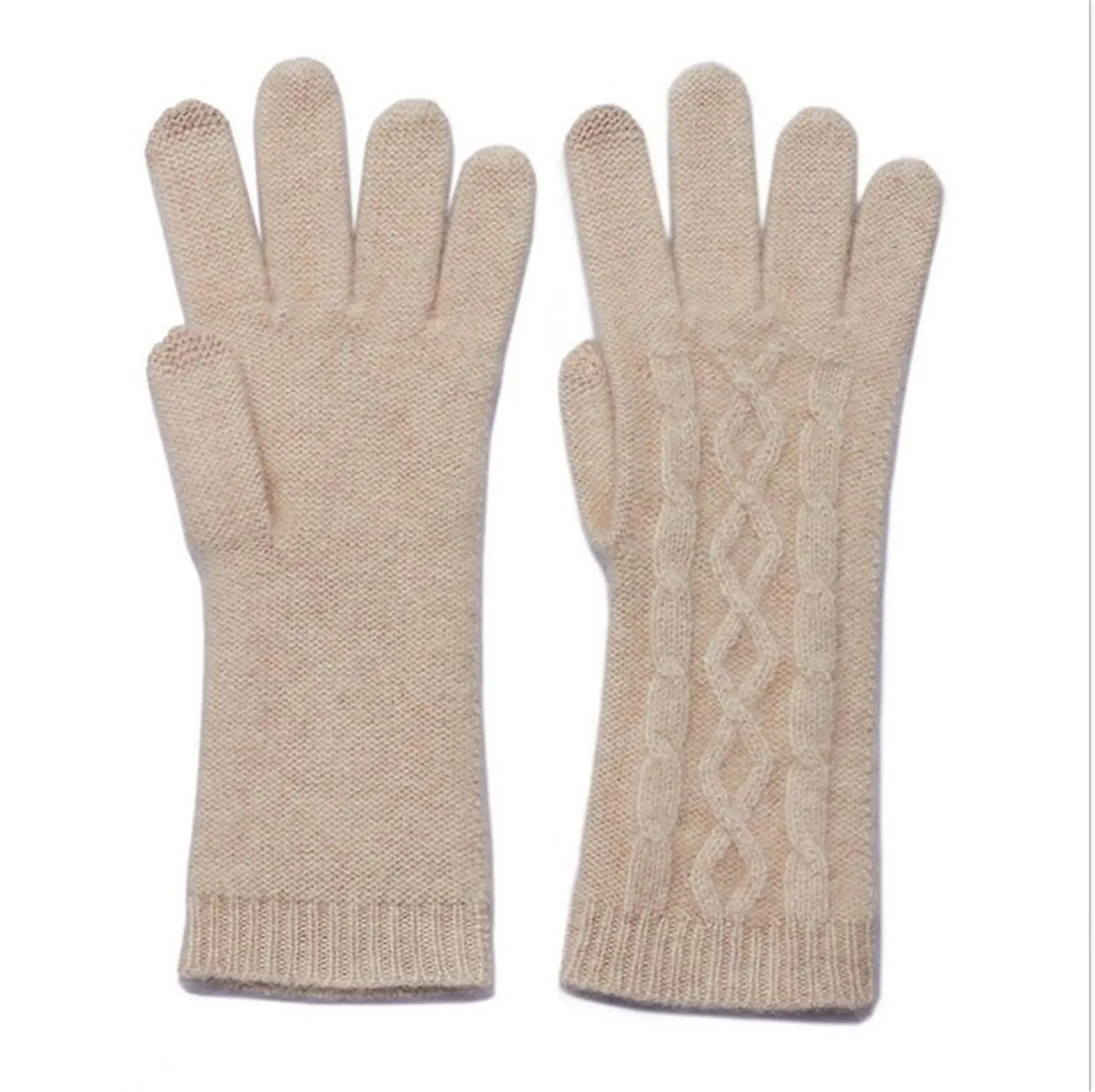 Direct selling fashion warm Cashmere Gloves & Mittens