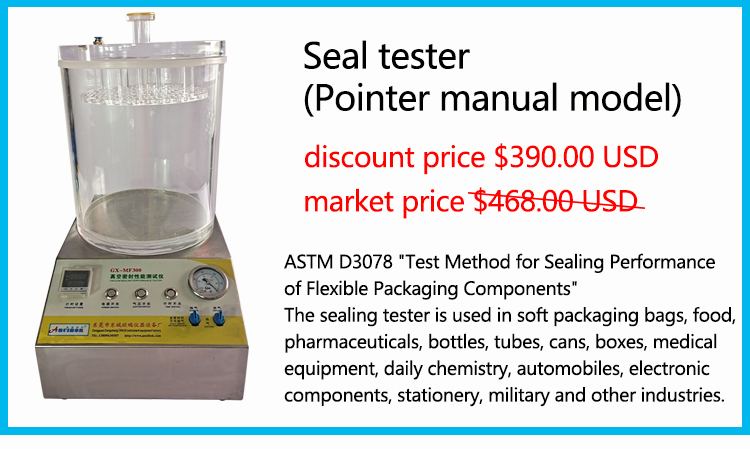 Seal Integrity Testing Equipment/Packaging Leak Tester/High Quality Air Tester Power Electronic