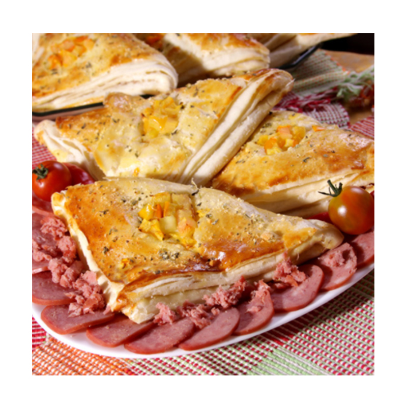 Небольшие Хрустящие французские пиццы, вкусные закуски