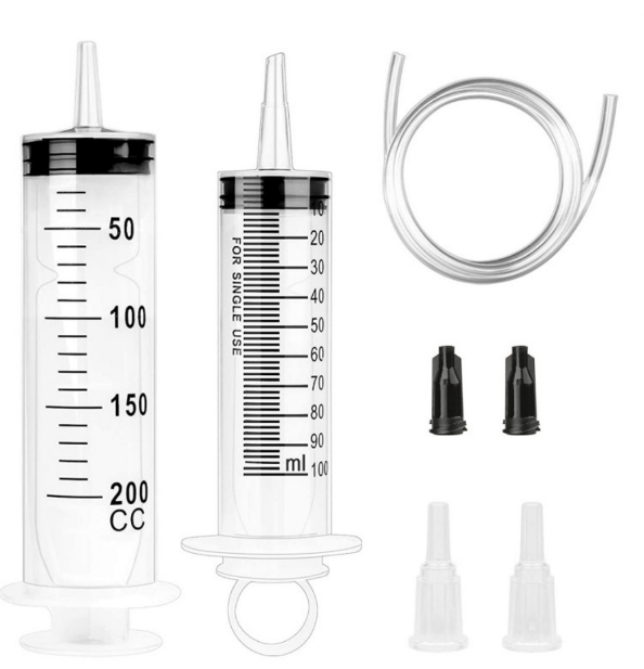 Plastic syringe needleless syringe 1/3/5/10/20/30/50/100/ml