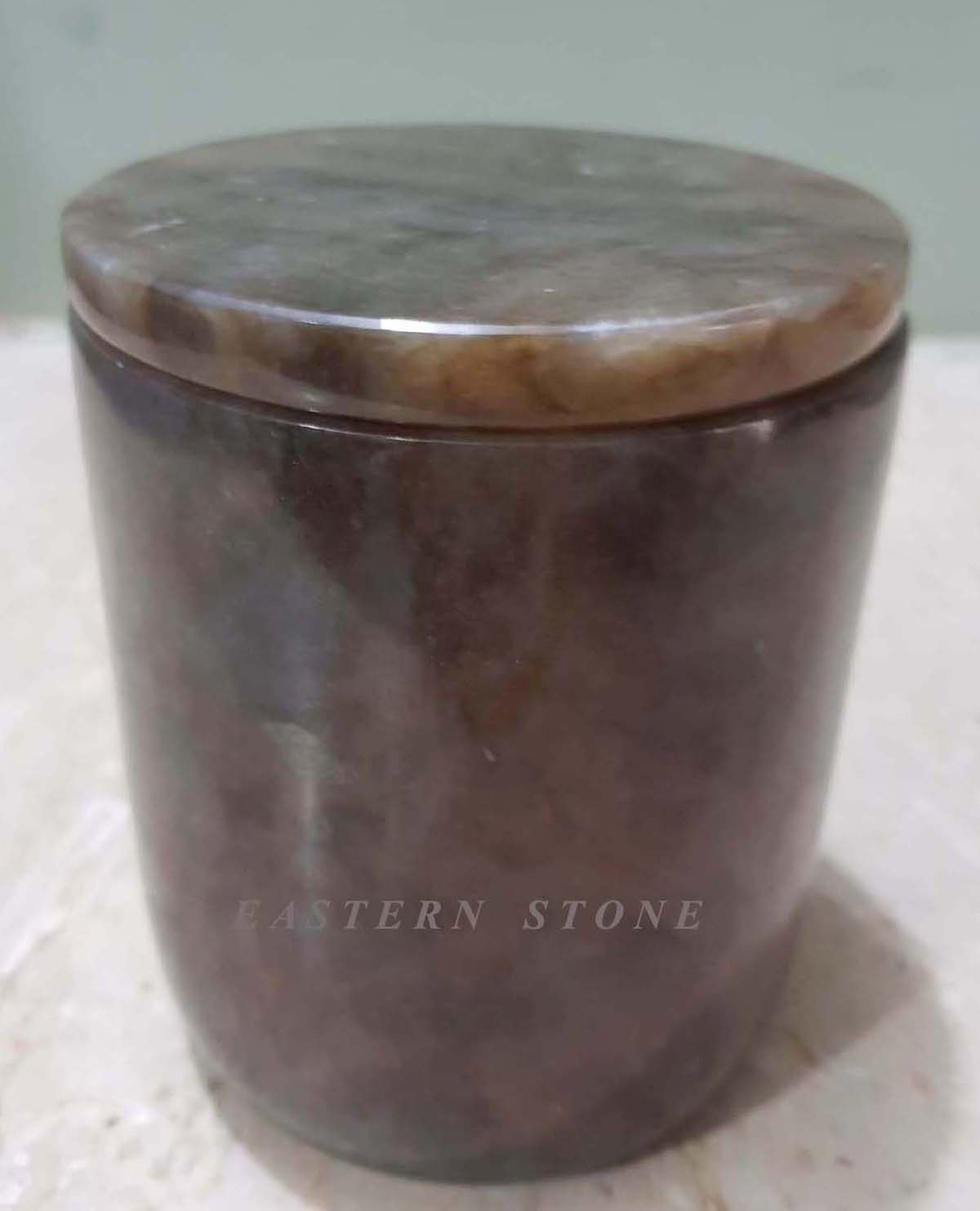 HONEY ONYX CANDLE JARS, PINK ONYX, WHITE ONYX JARS