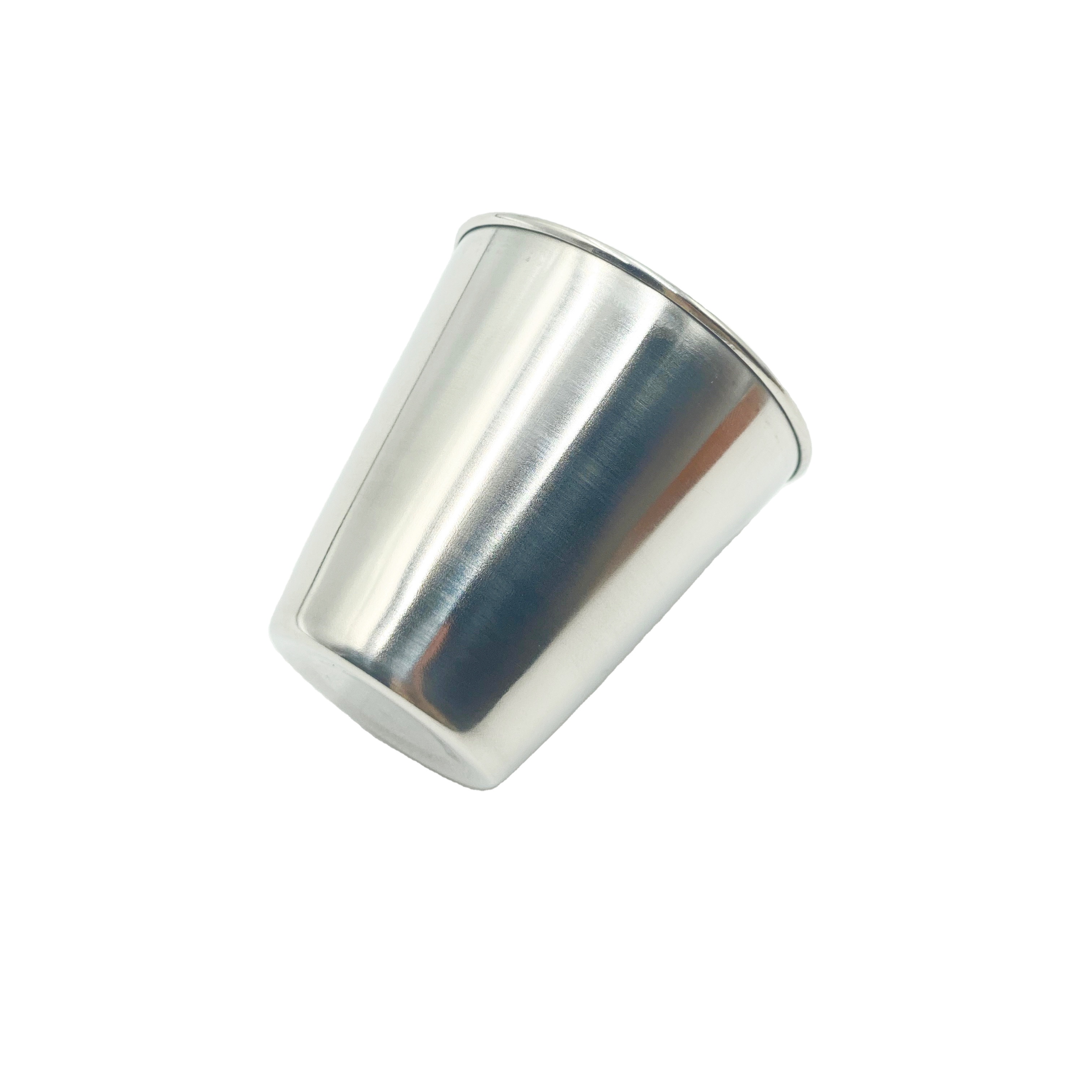 The best price stainless steel wine glass without handle unbreakable wine glass without lid