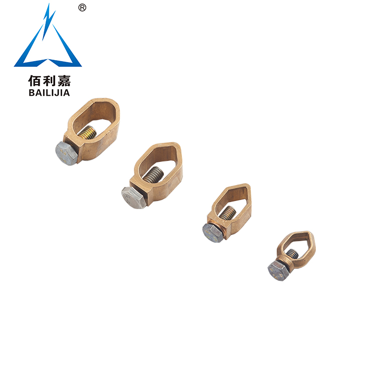Factory Supply Ground Rod Clamp Earth Cable Clamp Connector A Clamp For Earth Rod