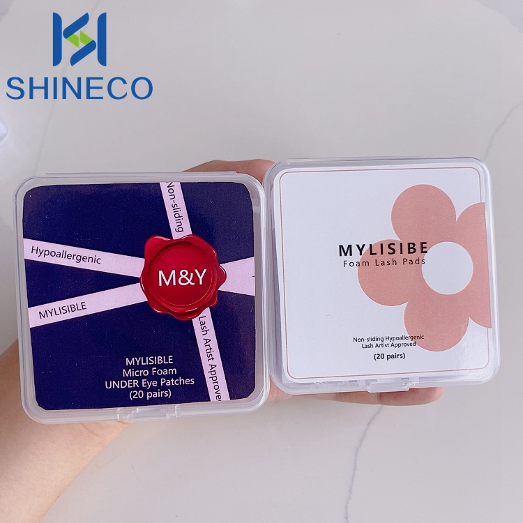 SHINECO Factory Products Lash Extention Thin Eyelash Pads With OEM