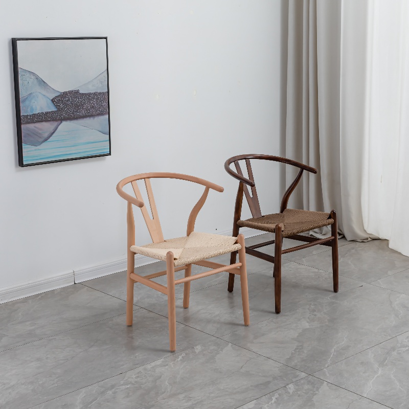 Wholesale Wood Restaurant Dining Chair Dinning furniture Wishbone Chair Outdoor Home furniture Wood Restaurant Dining Chair