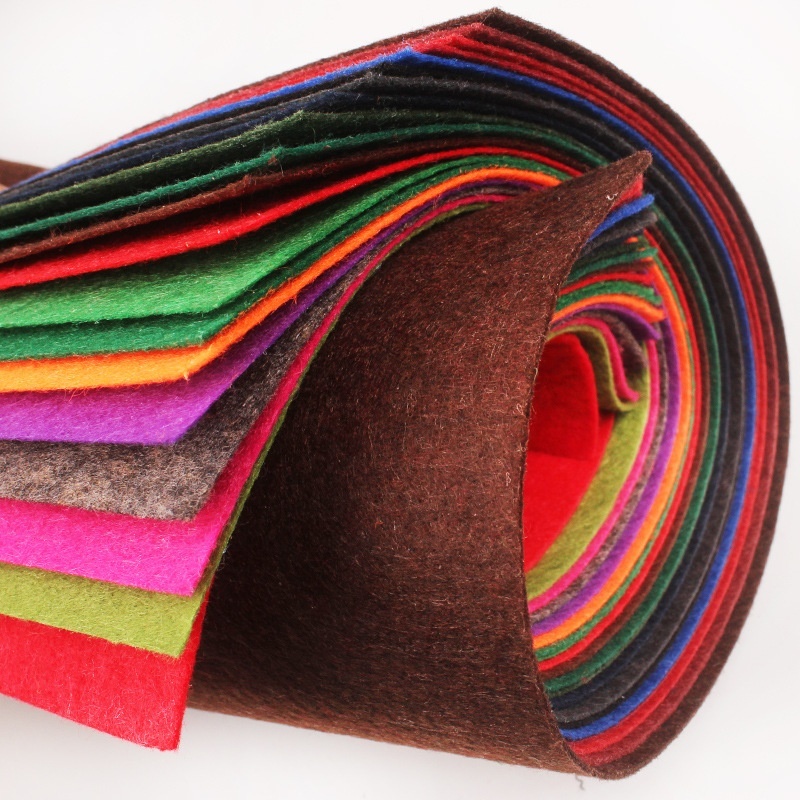 needle punched soft cloth fabrics thickness felt cloth with hand feel Eco-friendly Non-woven Fabric Industrial Filter Cloth