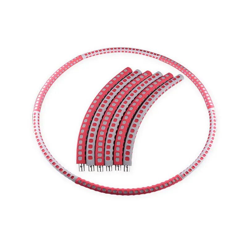 Wholesale weighted kids stainless steel hula hoops