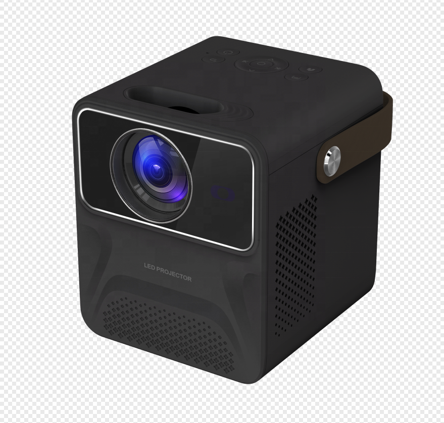 Новейший умный ЖК-проектор для домашнего кинотеатра 1080P, проектор Portati Android UMIIO P860 с ремешком