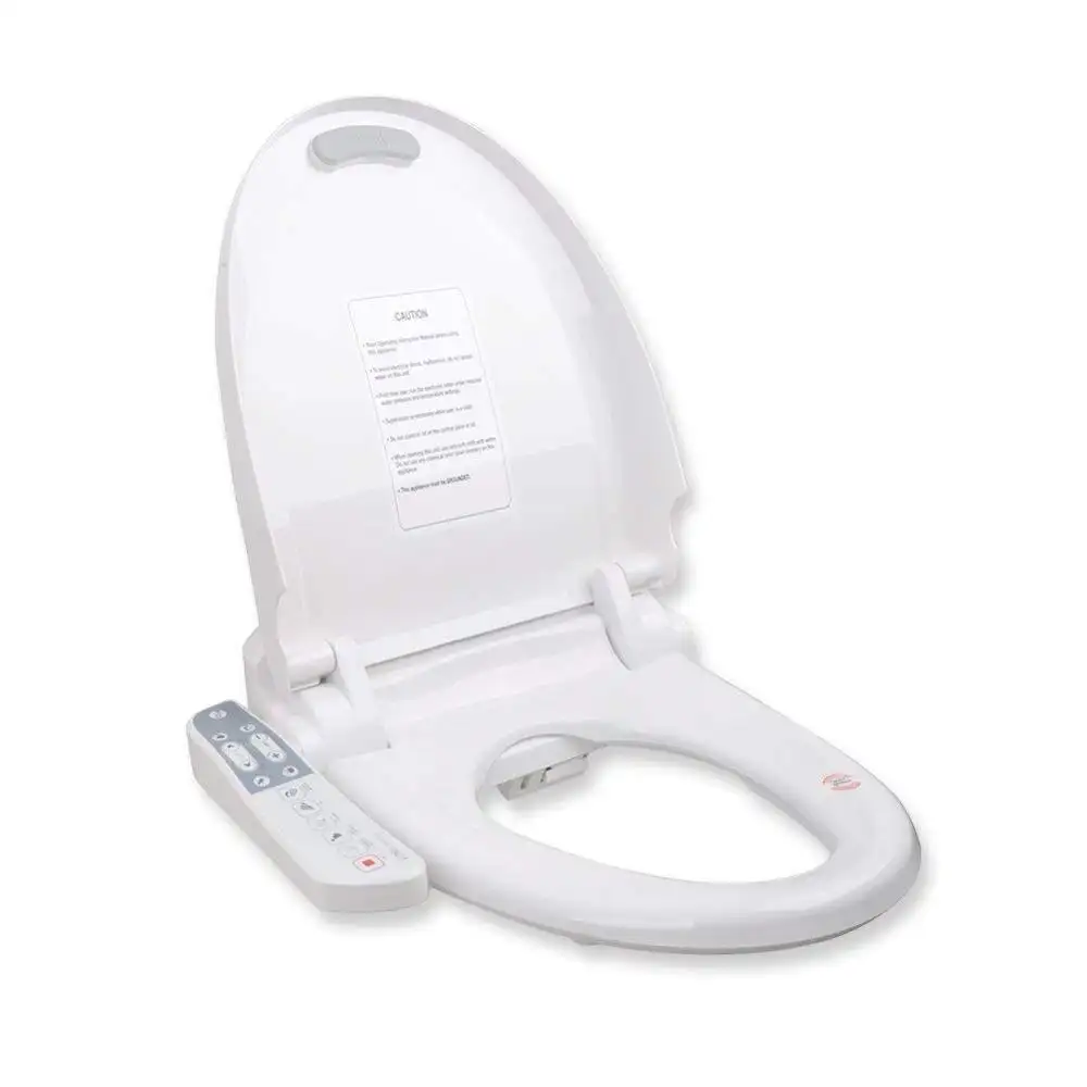 Bathroom Toilet Pad Massage Function Smart Easy Installation Toilet Seat Lid