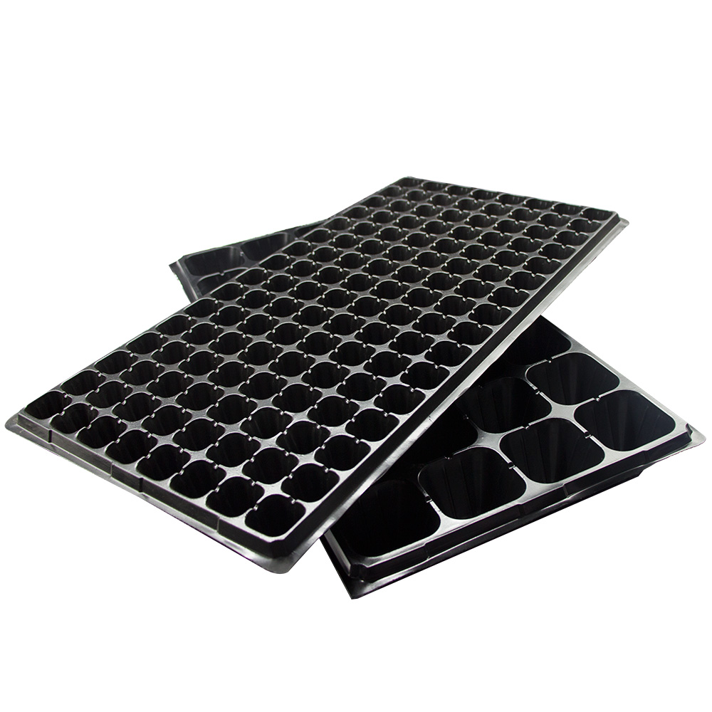 New designed 288 cells plastic nursery seed tray industry biodegradable seed tray