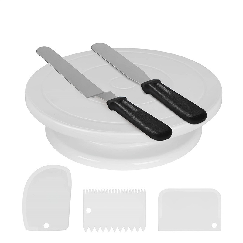 Hot Selling Cake Turntable Cake Decorating Tool Set Turntable Kitchen Baking Supplies Set
