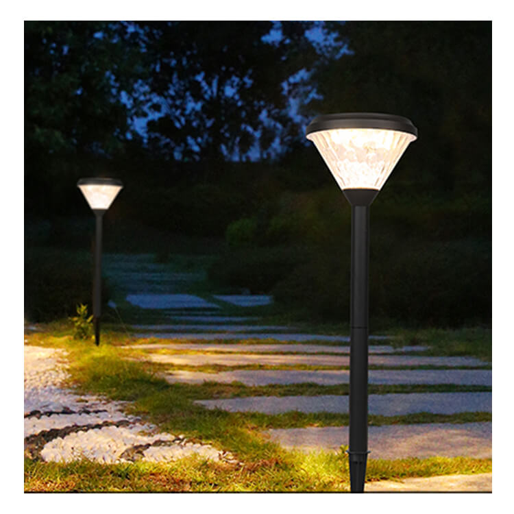 Fteck Jardin Solair Luz Landscape Fence Post Lighting Waterproof IP65 Outdoor Garden Led Gate Solar Pillar Light