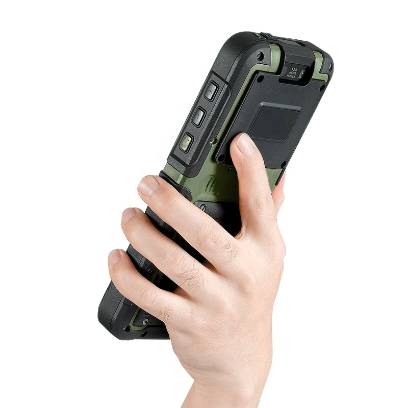 S50V2 Rugged smart phone call industrial PDA Handheld 4.5inch 4G lte NFC LF HF UHF RFID QR code 2D IP67 GPS waterproof