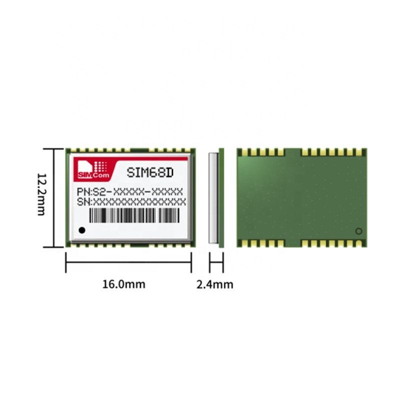 SIMCom SIM68D GNSS модуль с поддержкой L1/L5, двухдиапазонный GPS GLONASS BeiDou Galileo QZSS NavIC EASYTM EPOTM SBAS выбор
