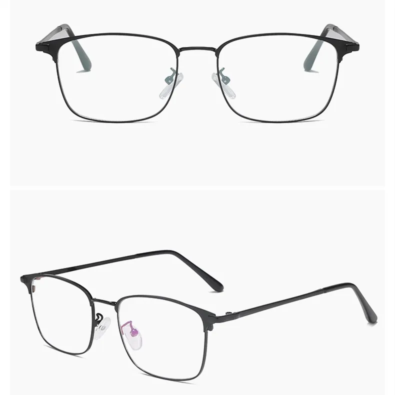 DLO16030 DL vintage rectangle square blue light blocking glasses blue light filter anti blue ray eyeglasses for men women