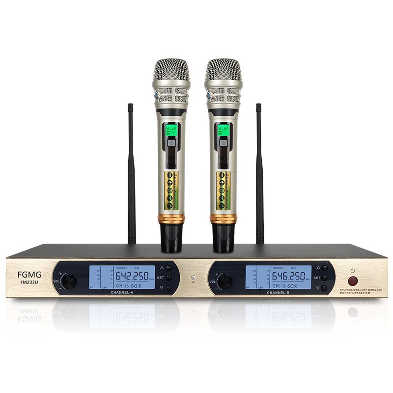 OEM factory supply uhf wireless microphone FM233U