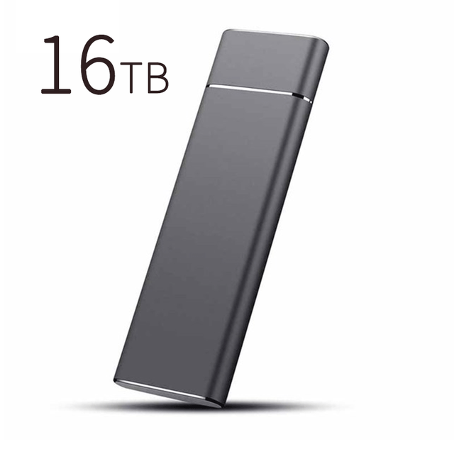 2022 Портативный внешний твердотельный накопитель Mini SSD Type-C/USB3.1, высокоскоростной 4 ТБ 8 ТБ 16 ТБ, жесткий диск для ноутбука, жесткий диск