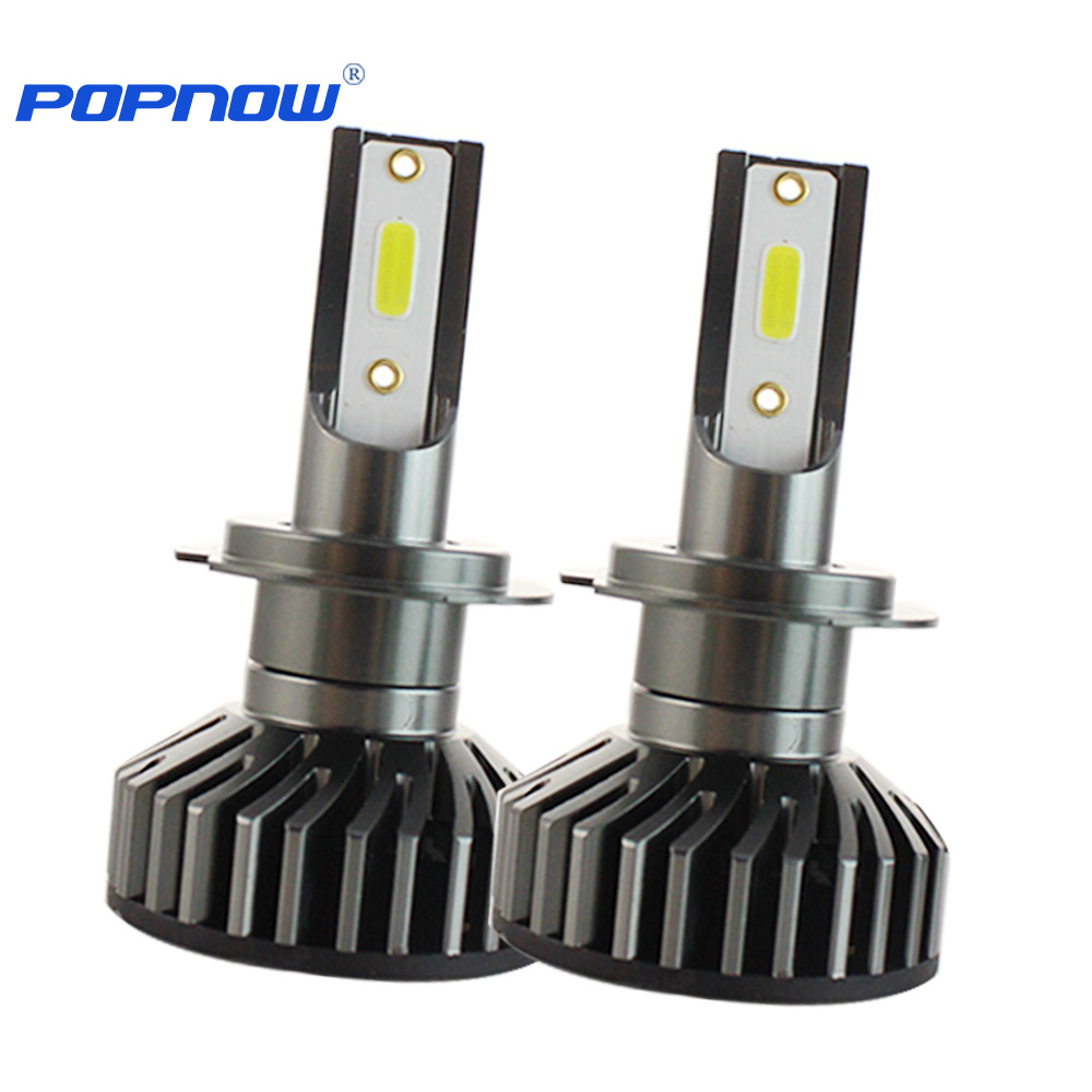 POPNOW Ce сертификация P1 H1 H3 H4 H7 H11 9005 9006 Вентилятор охлаждения автомобильная система освещения Светодиодная лампа для автомобильных фар ALFA ROMEO 145 146
