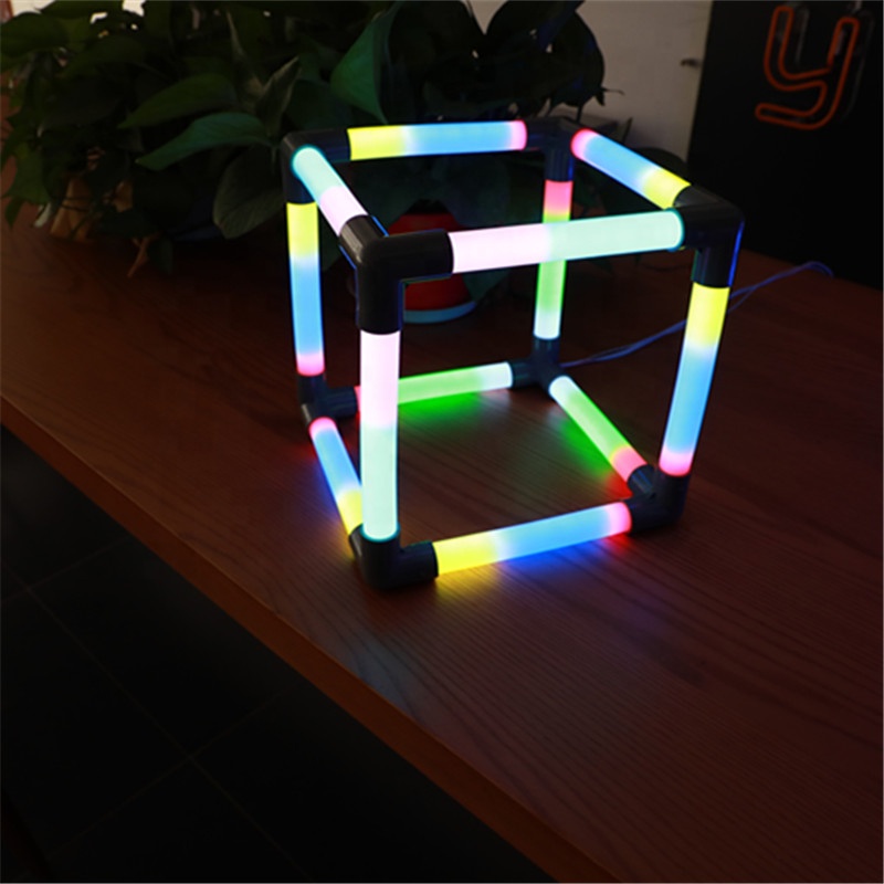 Лидер продаж, 3D Светодиодная гибкая трубка с высококачественной квадратной неоновой буквой для рекламы магазина