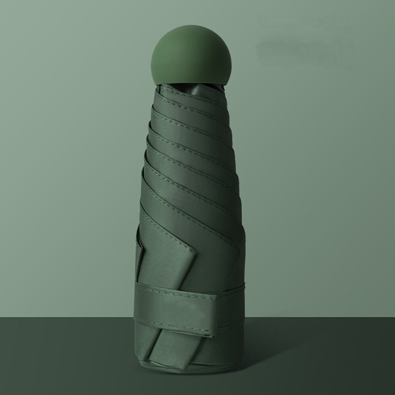 Pill Capsule Umbrella Mini Pocket Umbrella Anti UV Folding Sun Student Rain And Rain Dual Use Umbrella