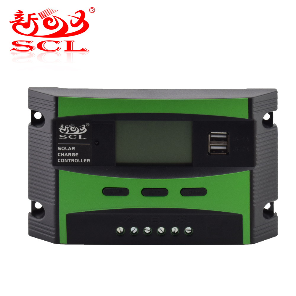 Sunchonglic 12 V/24 V 20A ручной, ШИМ контроллер солнечного заряда
