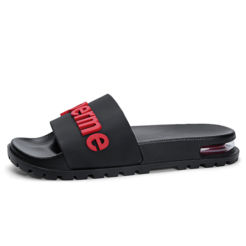 Rubber Outsole PVC Air Cushion Custom Slide Men Oem Slides Slippers Mens Slides Size 12 Slippers Rubber Sandals