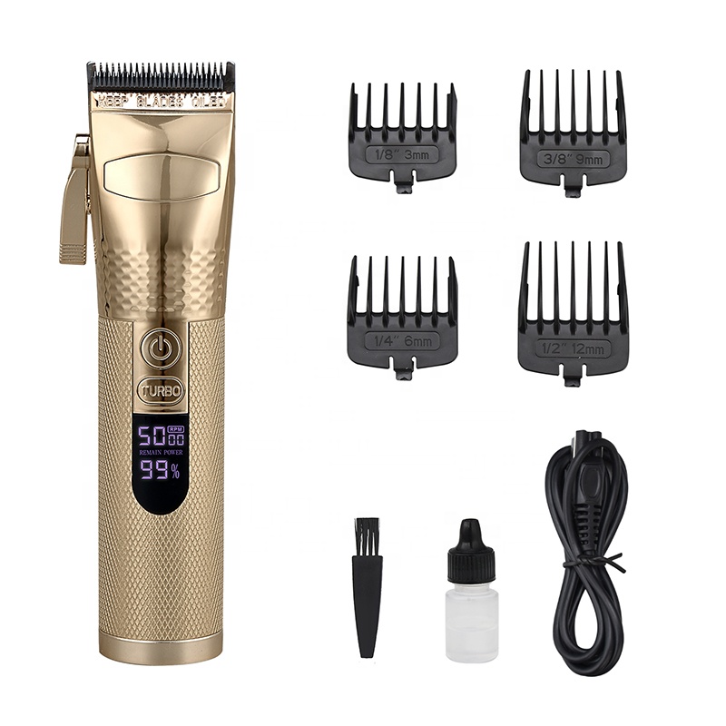 Factory Outlets Cordless Groomer Kit Precision Waterproof Trimmer Stainless Steel Blade Balding Hair Clipper