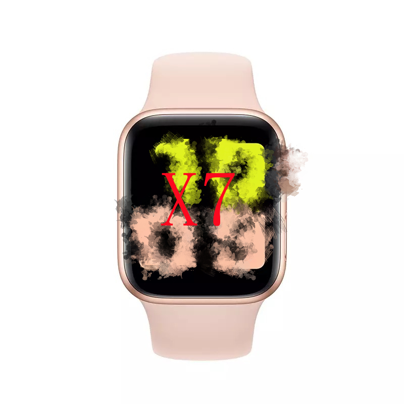 2021 New Arrivals Smart Watch X7 Full Touch Reloj Inteligente Heart Rate Blood Pressure Wrist Sport Smartwatch For Men Women