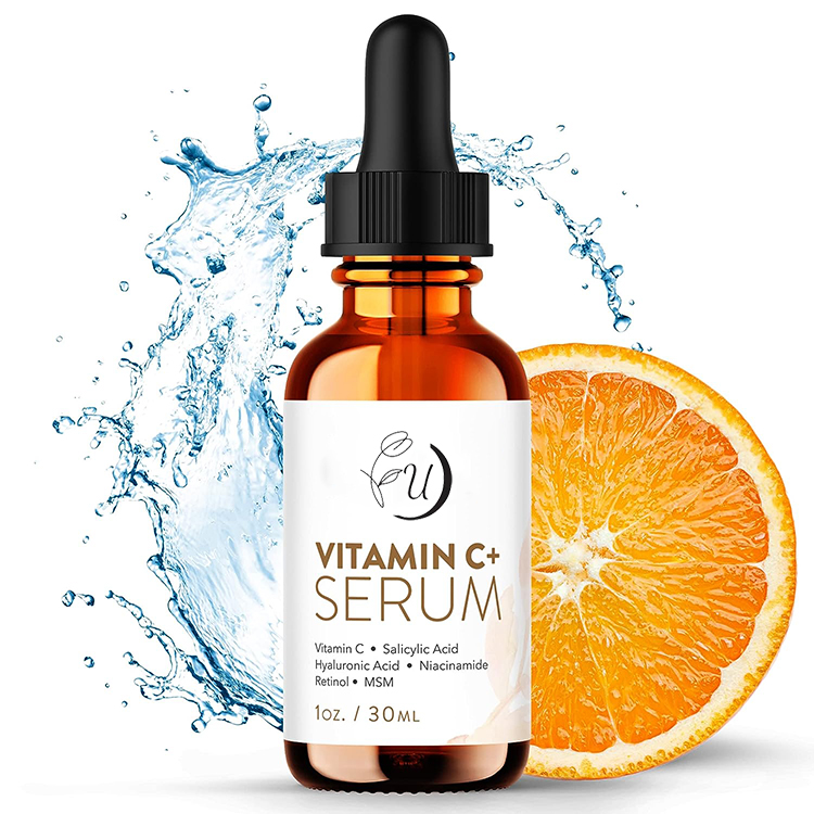Private label OEM 30 ml vitamin c serum for face wholesale whitening professional skin care vitamin C serum