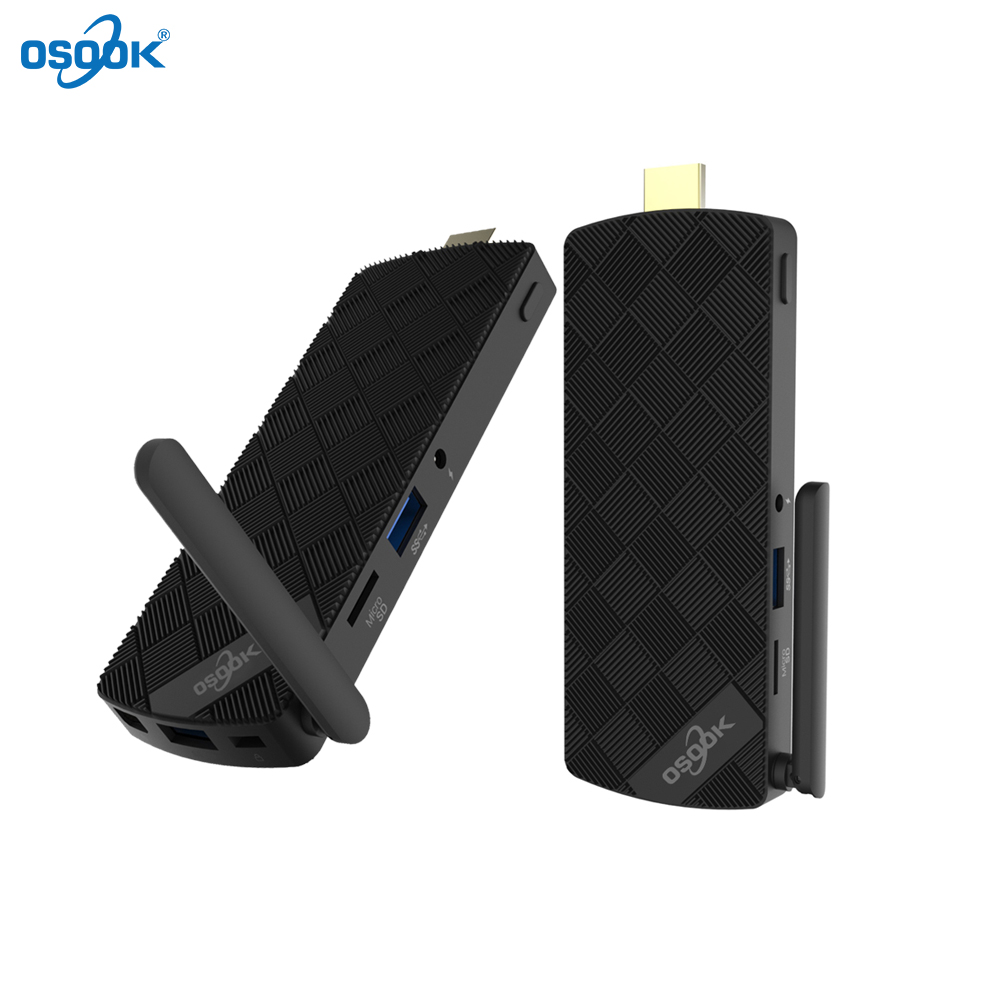 Portable afordable fanless J3355 4GB computer win10 mini office pc 4k Intel Desktop pc mini windows10 PC Stick
