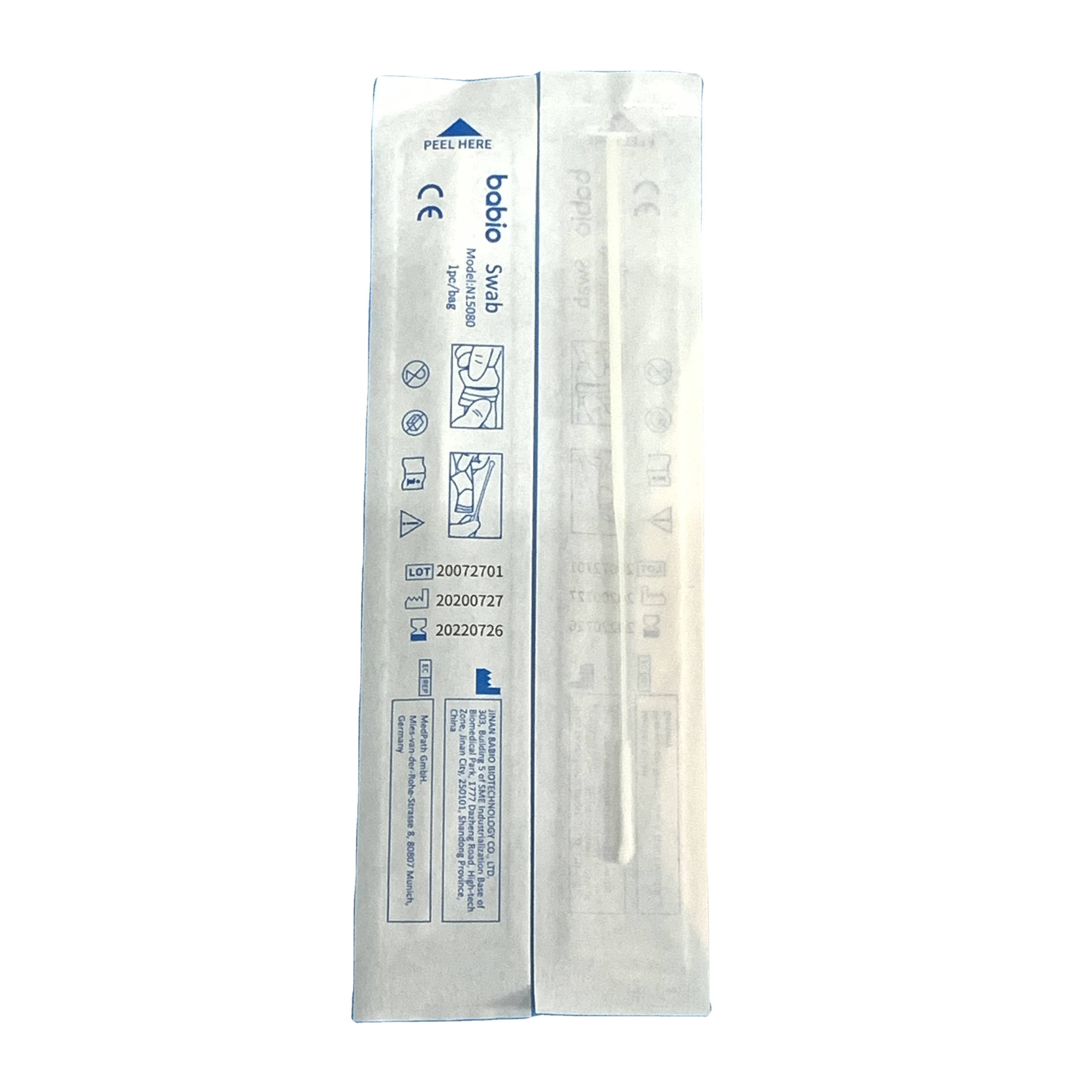 Sample Collection Sterile Flocked Dna Swab Kit