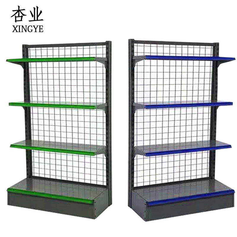 Supermarket Shops Shops Display Metal Steel Shelves Gondola Shelves