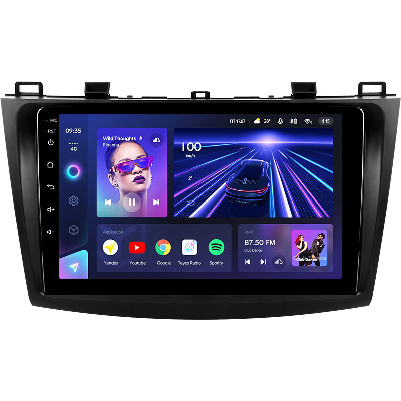 TEYES CC3 для Mazda 3 2 2009 - 2013 автомобильный Радио Мультимедийный видео плеер Навигация стерео GPS Android No 2din 2 din dvd