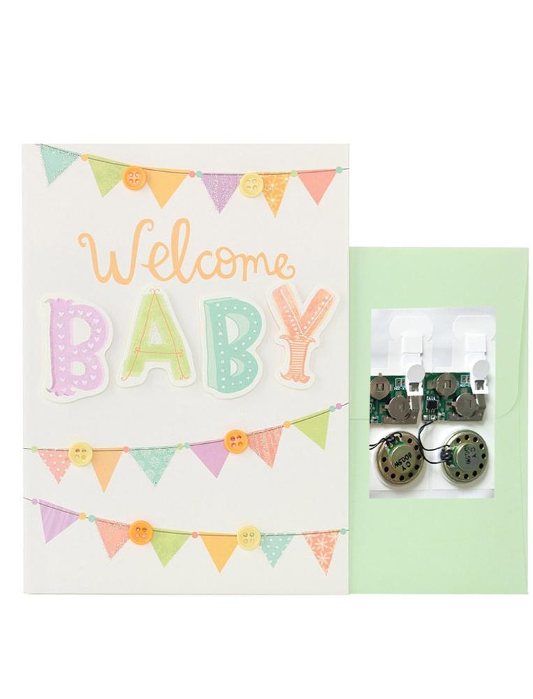 2020 Chinese suppliers recordable custom audio music sound greeting card for gift