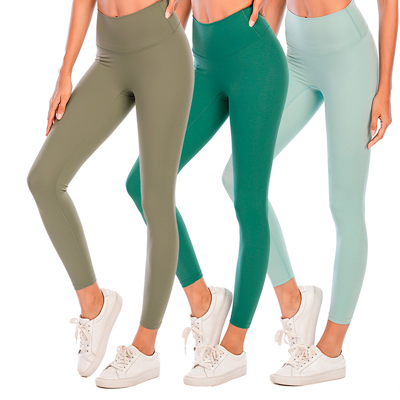 XS-XXL Sizes Women No Front T Line High Waist Yoga Pants Butt Lift Fitness Yoga Gym leggings