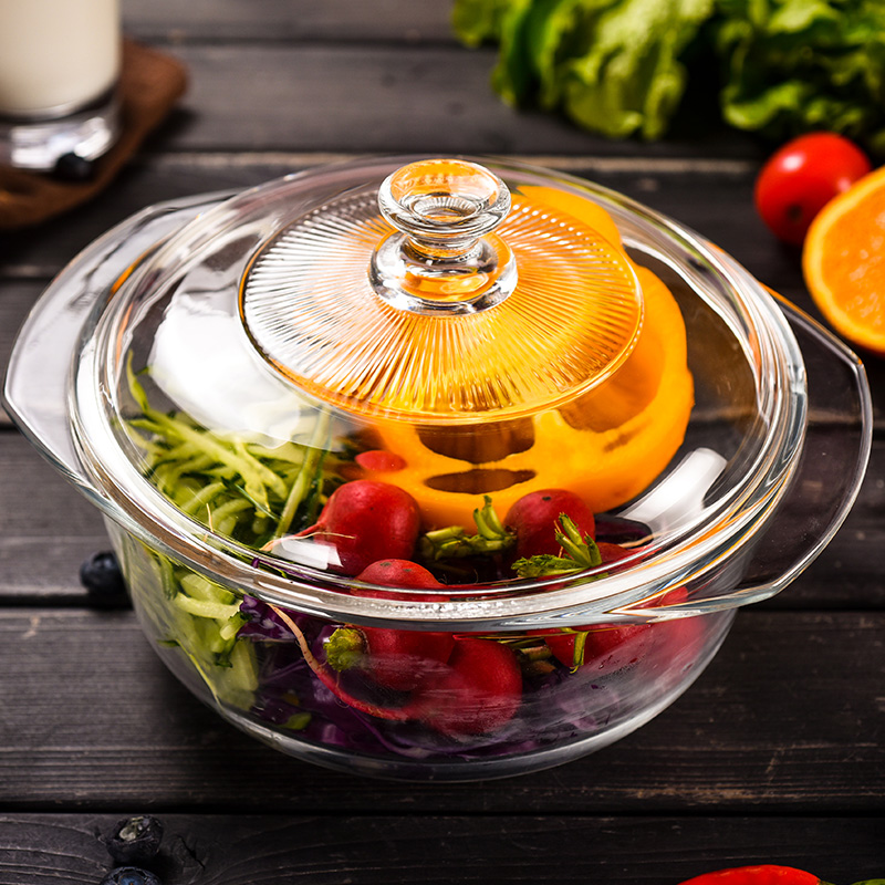 Wholesale high quality glass cooking pot with Heat Resistant Glass
