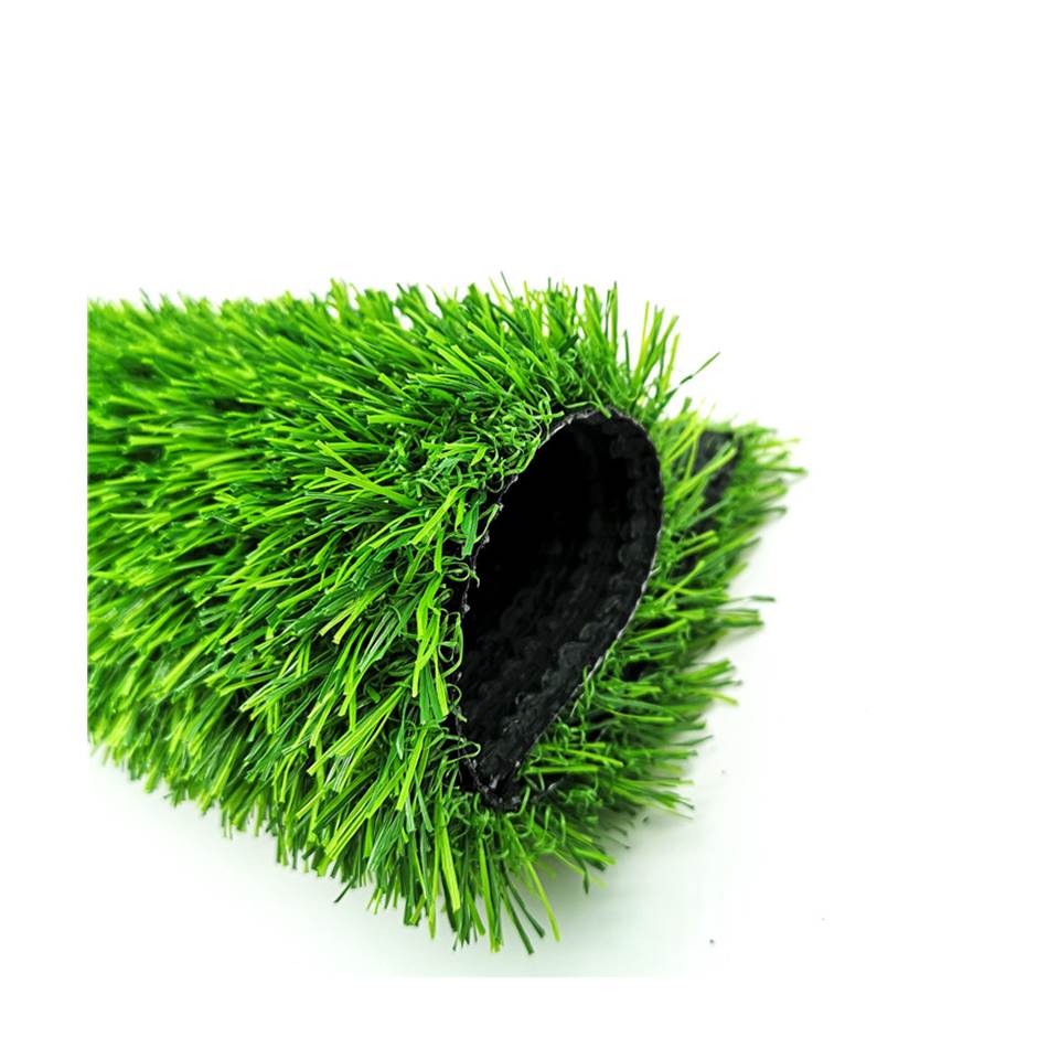cheap outdoor turf 25mm artificial grass brush broom for landscaping