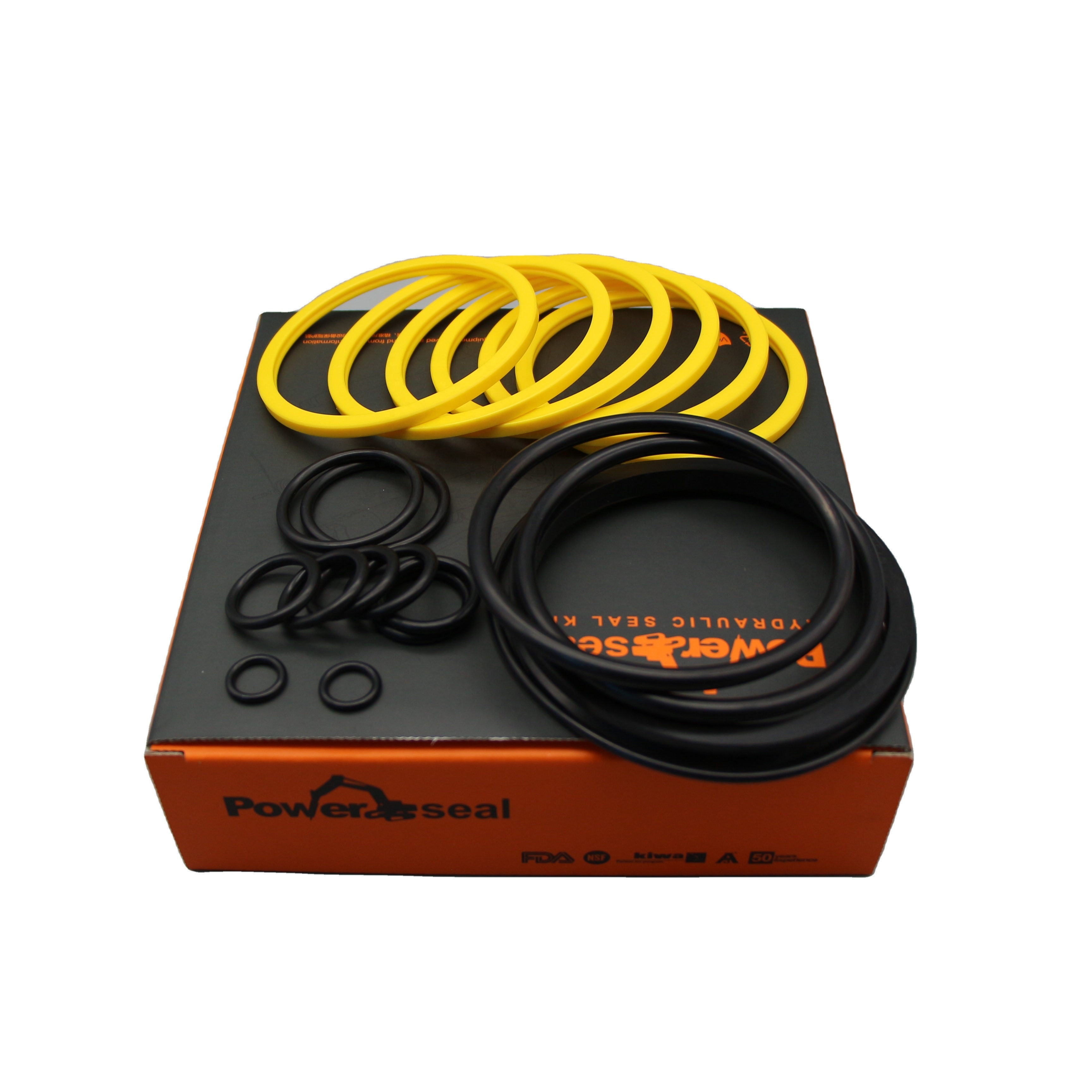 Powerseal 3651270 гидравлический стрелы цилиндр ковша регулирующий клапан уплотнительное кольцо Набор уплотнений для ремонта для Кошка/гусеница