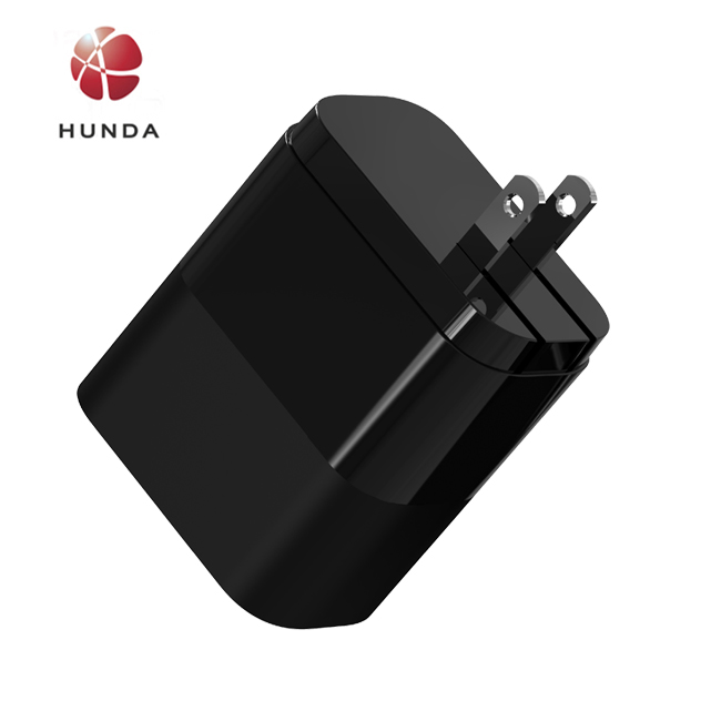 HUNDA New product ETL CB PSE KC listed 65W GaN PD Mobile Phone Charger QC 3.0 Ports For Notebook Pro and smart Phone