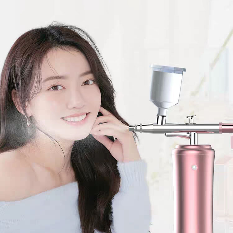 2020 High Pressure Oxygen Jet Facial Oxygen Injector Gun Water Replenisher Skin Rejuvenation Spray Machine
