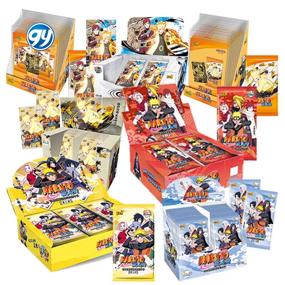 Новый дизайн tcg аниме оптовая продажа kayou Narutoed карты премиум для оптовых продаж