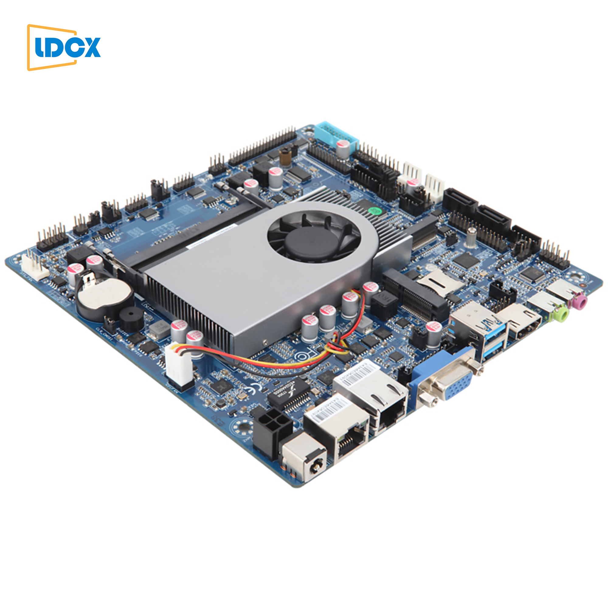 Тонкая itx мини промышленная компьютерная материнская плата LDCX Core I5 6200u