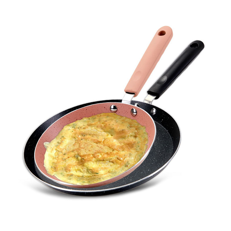 Nonstick 10 Inch Skillet Cooking Ware Egg Frying Pan in Stock Kitchen Cookware Forged Aluminium Cheap Aluminum Frypan Non-stick