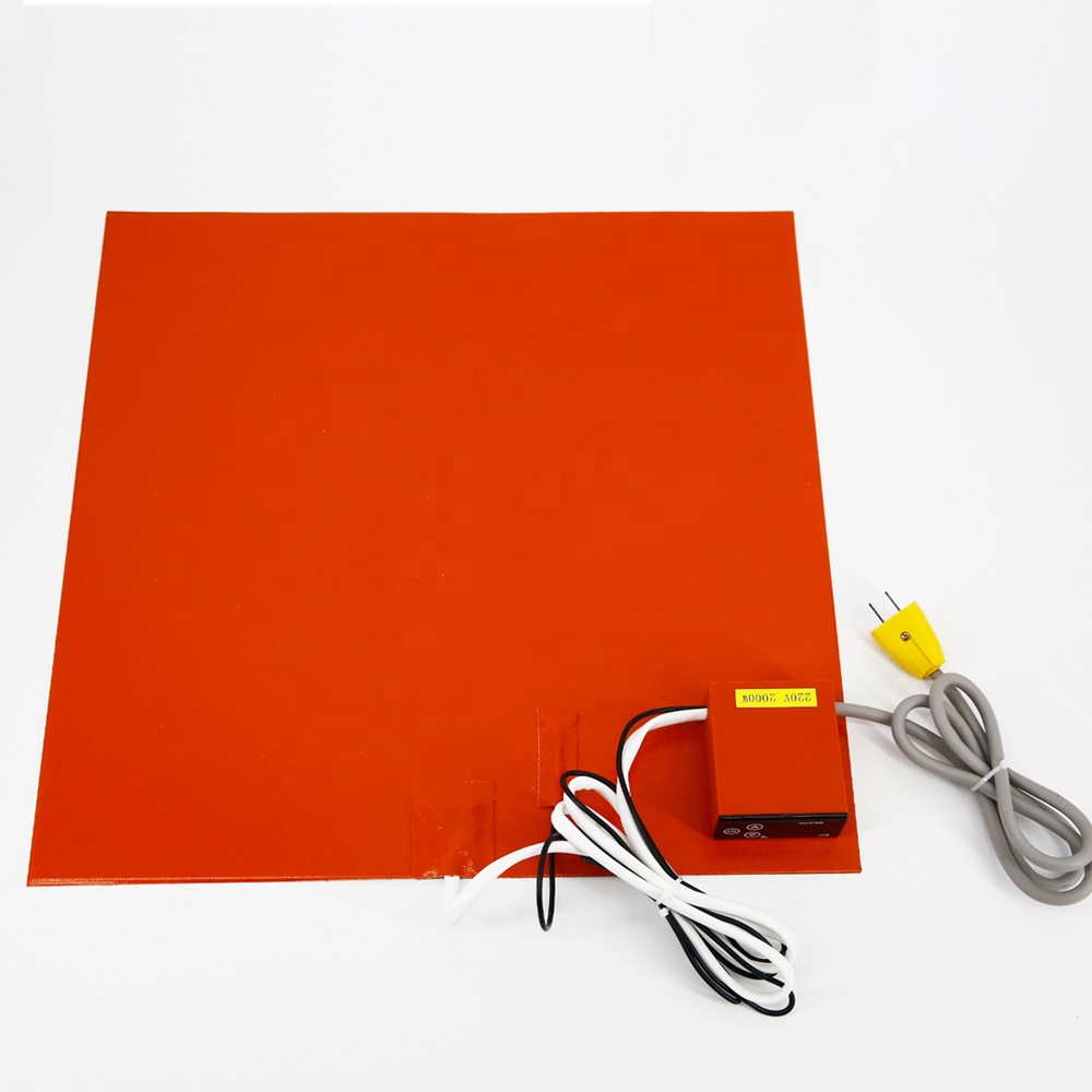 Silicone Heater Pad 400x400mm for Creality CR-10 S4 3D Printer Heating Bed With Digital Controller