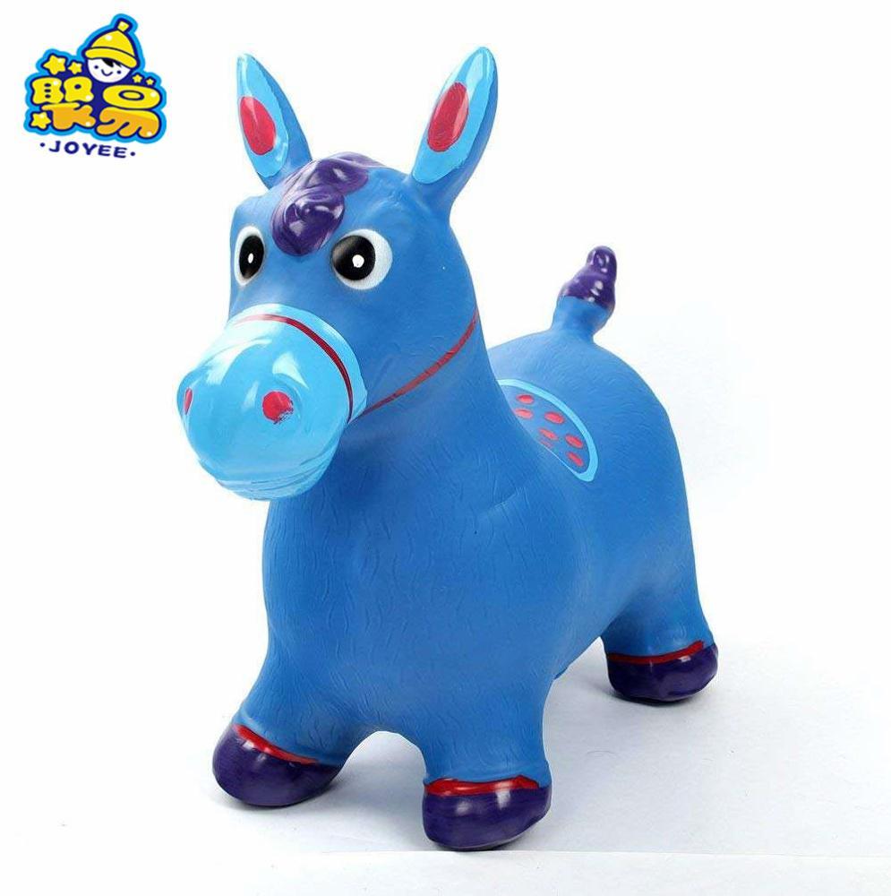 Kids Gift Bouncy Hopper Horse Inflatable Jumping Animal Riding Horse