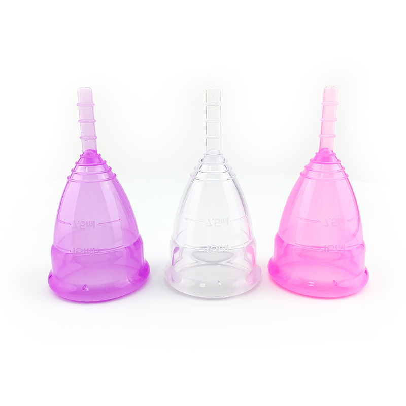 ISO13485 certified medical liquid female silicone menstrual cup can be recycled Eco-friendly menstrual cup side leakage