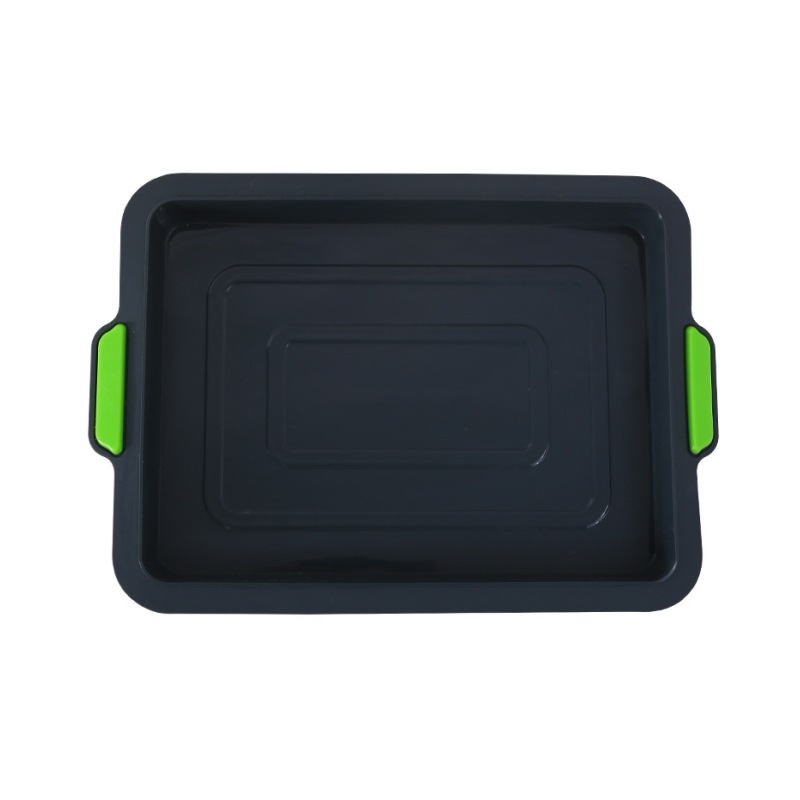 Food grade brownie silicone cake mold non-stick baking tool tray drip mold